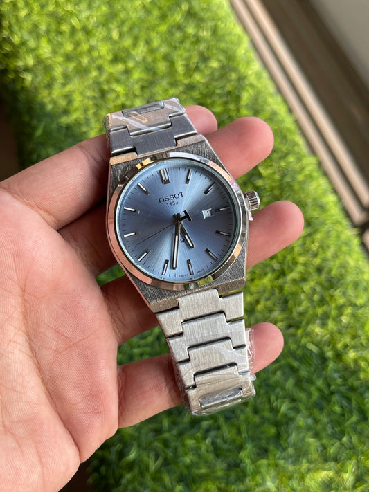 RC Tisst PRX Quartz – Blue Dial Stainless Steel Watch