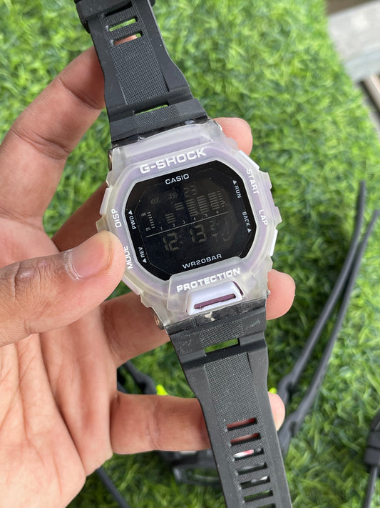 RC G-SHOK Transparent Bezel Digital Watch