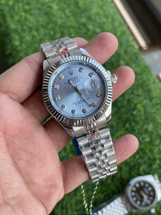 RC RLX Oyster Perpetual Datejust – Ice Blue Dial