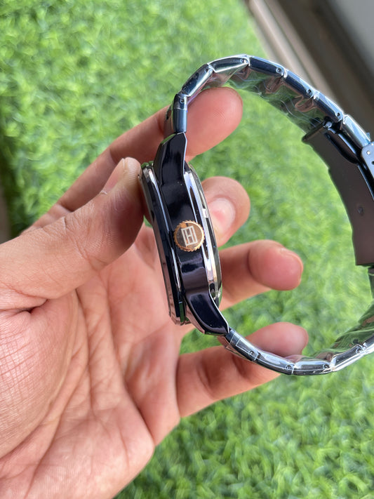 RC Tommy Automatic Skeleton Men’s Watch – Blue Dial