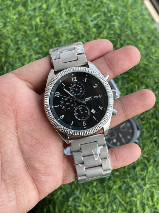 RC CK Chronograph Silver Edition watch