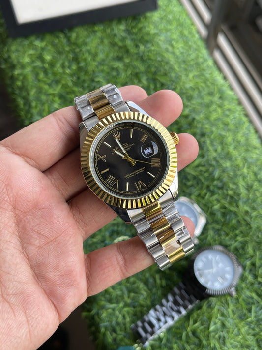 RC RLX Datejust – Two-Tone Gold Edition