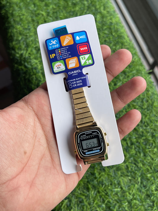 RC Casiio Vintage Digital Watch – Unisex Stainless Steel watch