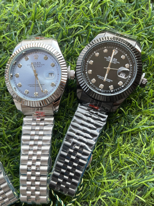 RC RLX Datejust Black Diamond Dial – Premium Edition