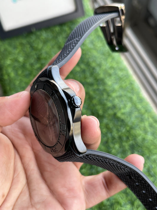 RC Omegaa Seamaster Diver Style – Black Wave Dial Edition