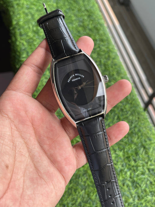 RC FM premium leather watch