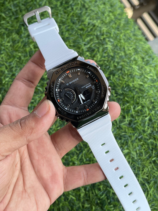 RC G-SHOK Casiio GM-2100 | White Sport Edition