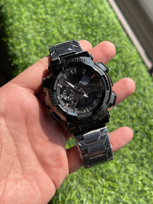 RC Casiio G-Shok Black & Gold Analog-Digital Sports Watch
