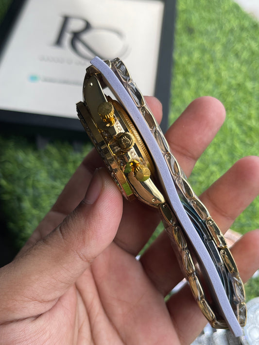 RC X RLX Tiger Edition – Diamond Chronograph (Gold)