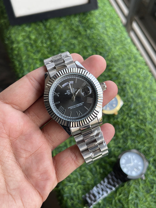 RC RLX Day-Date – Silver Edition