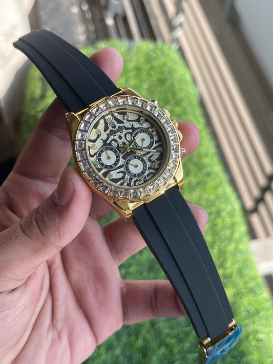 RC RLX eye of tiger LUXURY PREMIUM WATCH