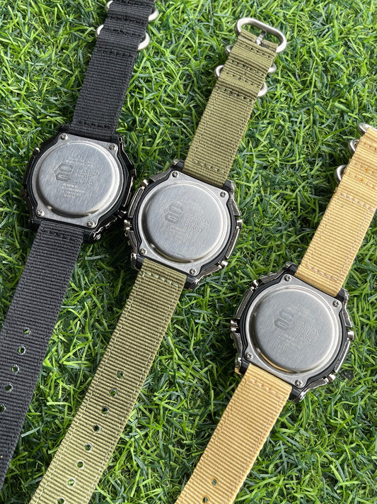 Casiio G-Shok GA-2100 Mod – Beige NATO Strap