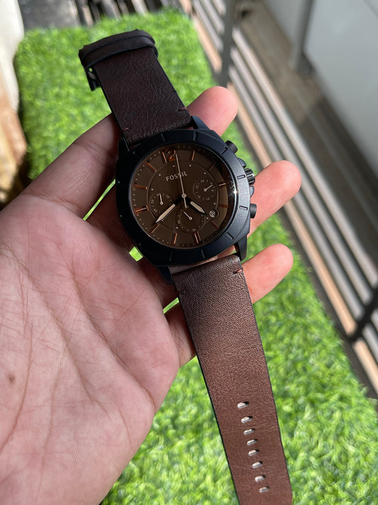 RC Fossiil Chronograph Brown Dial Men’s Watch