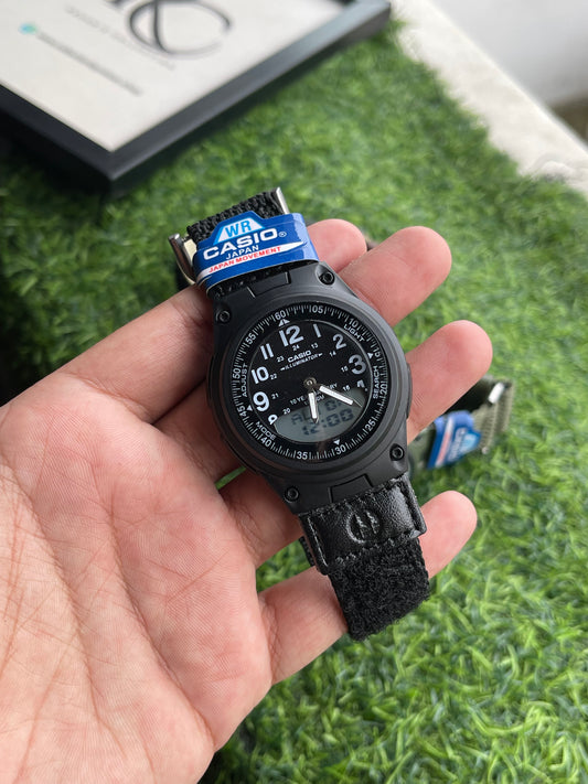 RC X Casiio AW-80 Forester All Black Ana-Digi Tactical Edition