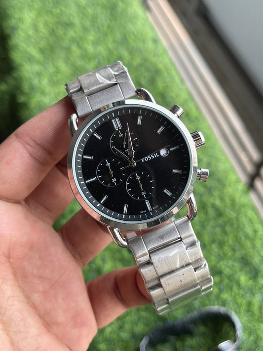 RC Fosil commuter chain premium watch