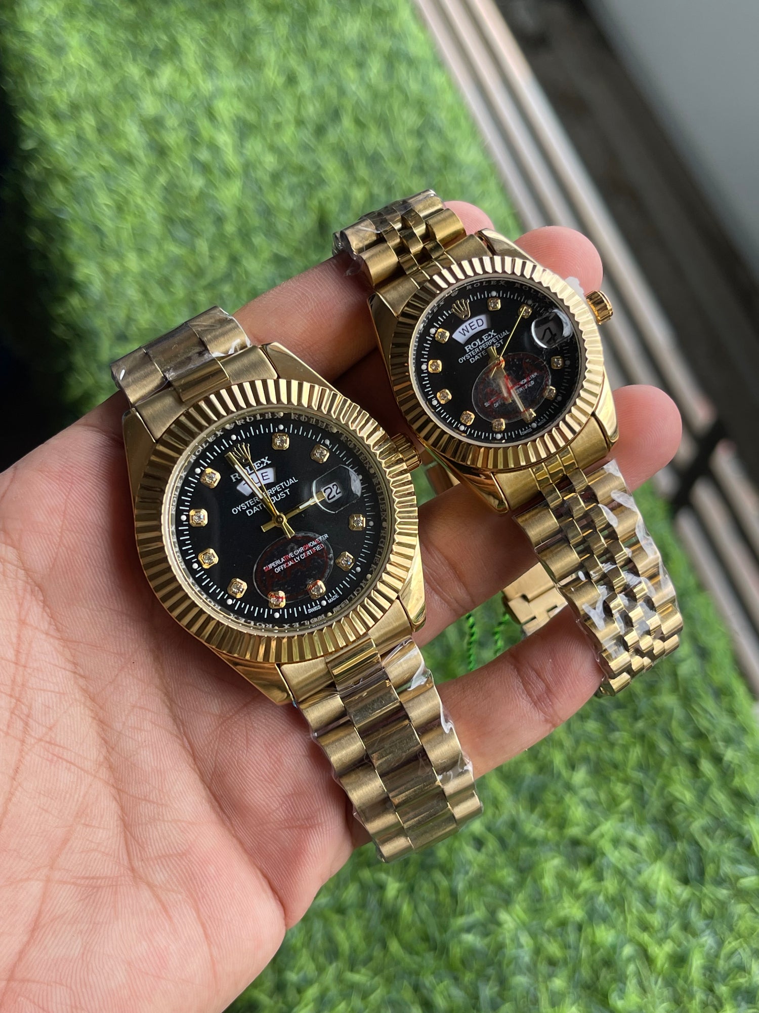 Couple watches