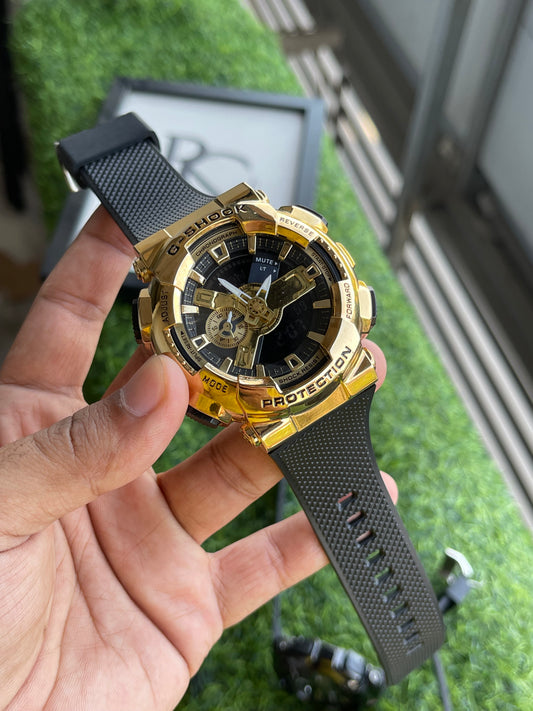 RC Casiio G-Shok GA-700 Gold Black Edition