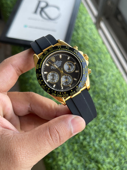 RC RLX Daytona “Black Gold” Chronograph Edition