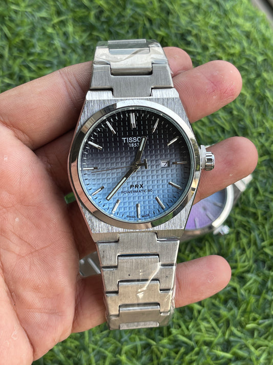 RC Tiissot PRX Powermatic 80 – Dark Gradient Blue Dial