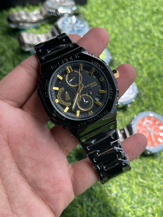 RC X G-SHOK Royal Steel Chronograph (full blk)