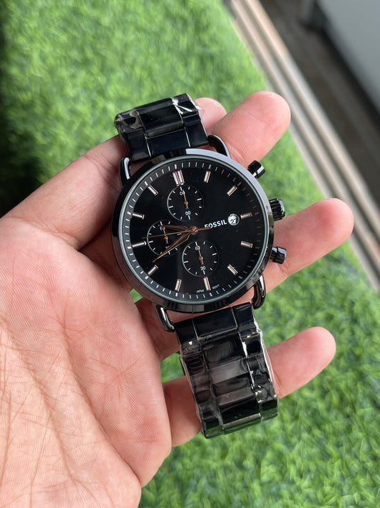 RC Fosil Commuter chain premium watch