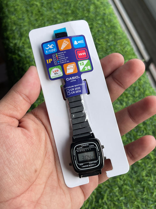 RC Casiio Vintage Digital Watch – Unisex Stainless Steel watch