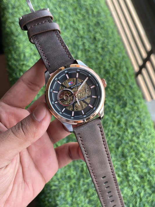 RC Tommy Automatic premium leather watch