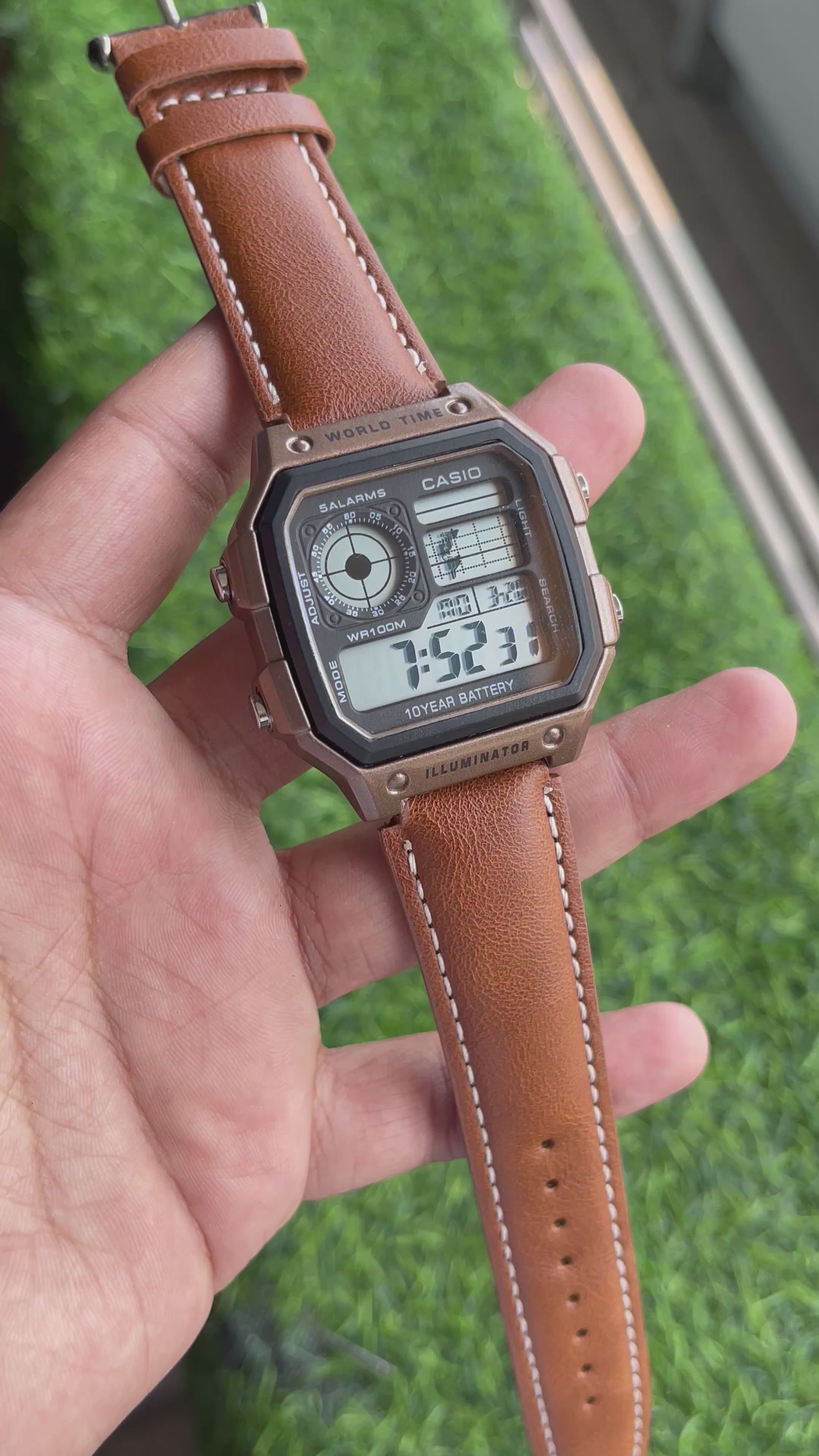 RC Casiio illuminator premium quality watch
