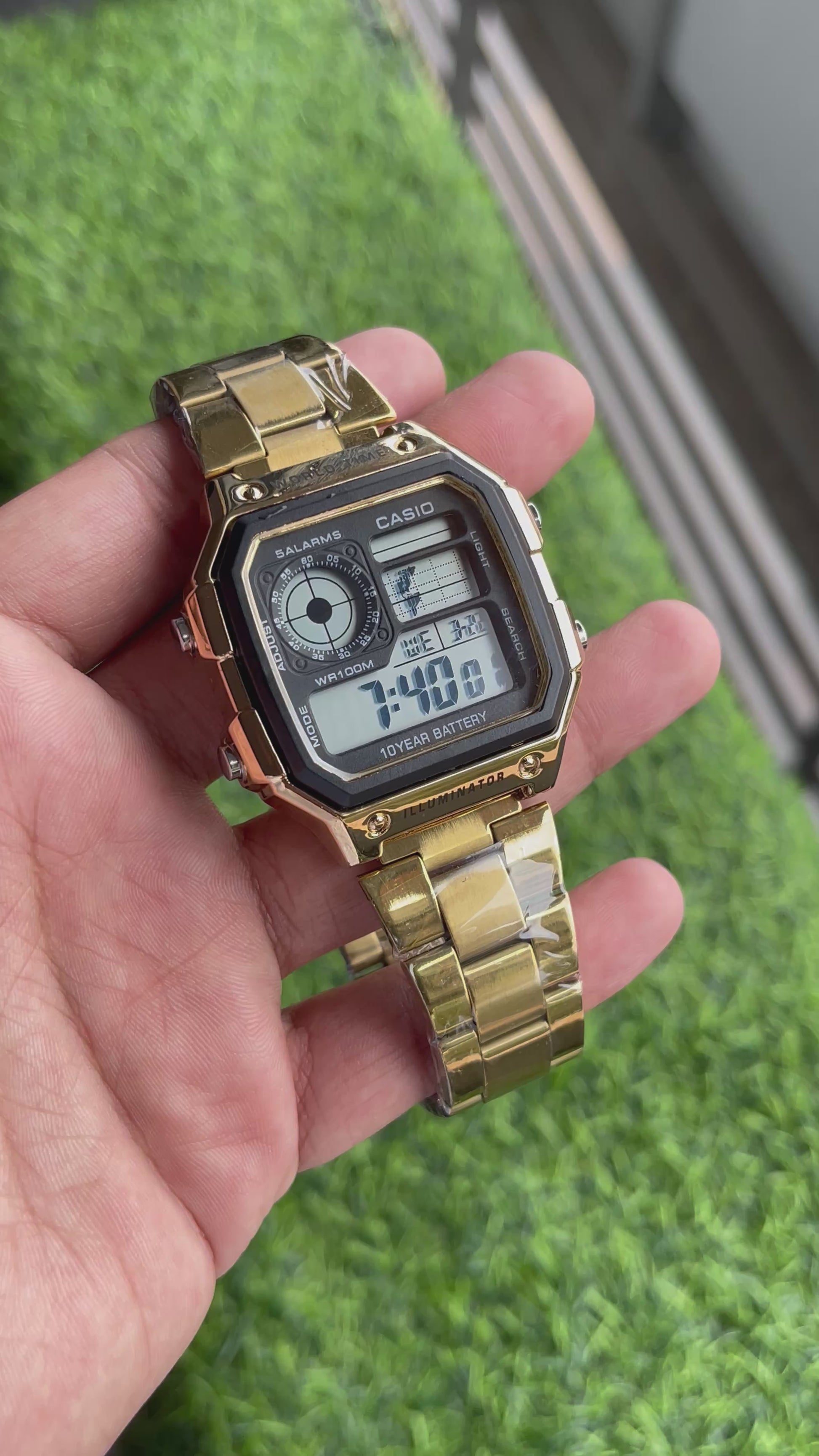 RC Casiio Illuminator chain premium quality watch