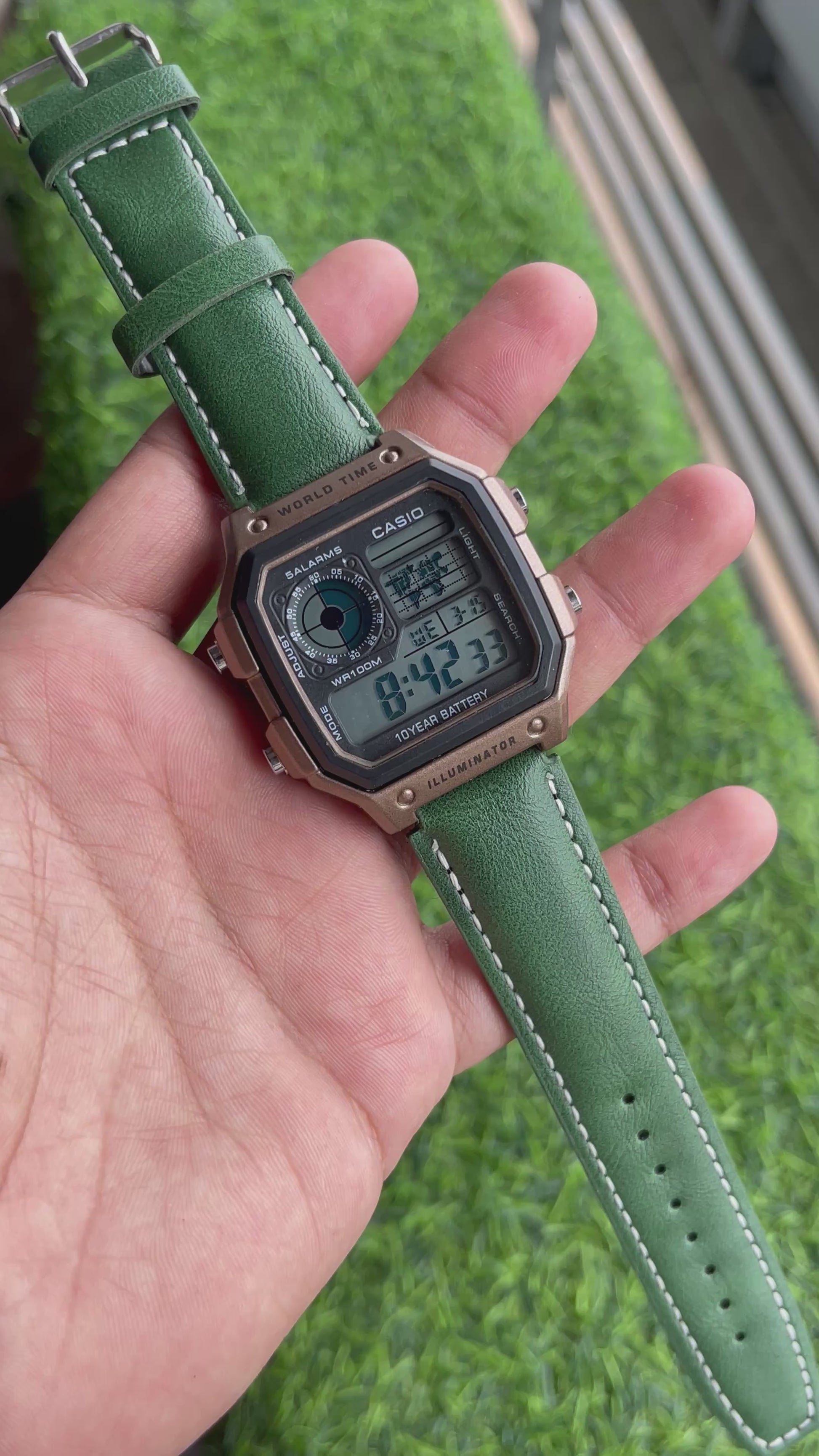 RC Casiio Illiminator premium quality watch