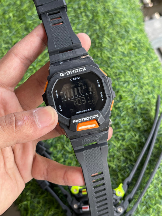RC Casiio G-Shok Black & Orange Digital Sports Watch – Rugged & Ready