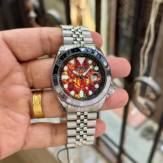RC X Seiiko Manchester United Edition – Store Article – Silver Stainless Steel Bracelet