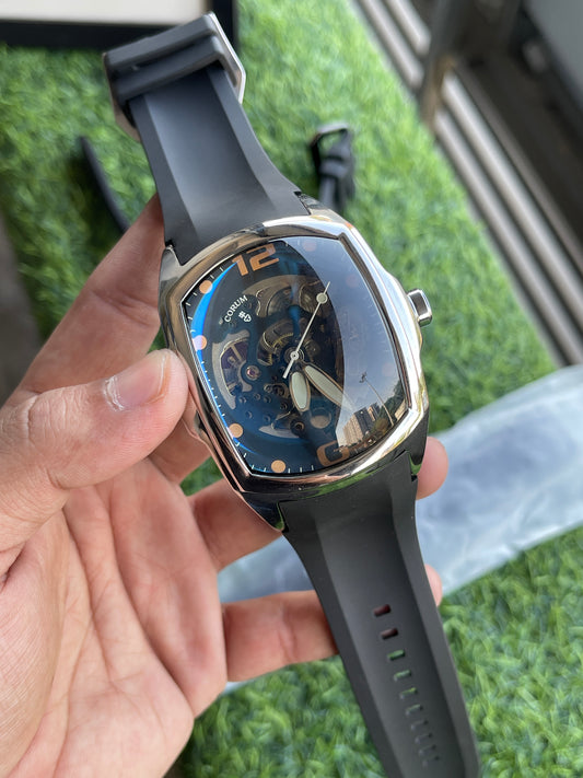 RC Coorum Bridge Skeleton Automatic – Silver Black Edition