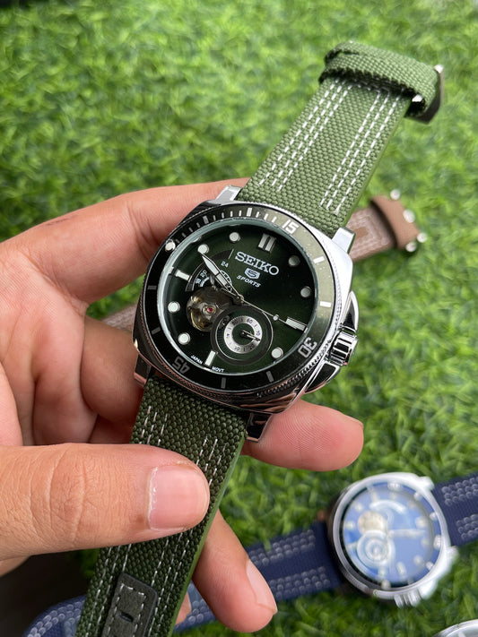 RC X Seiiko 5 Sports Open-Heart Style Watch Collection – Rehan’s Collection