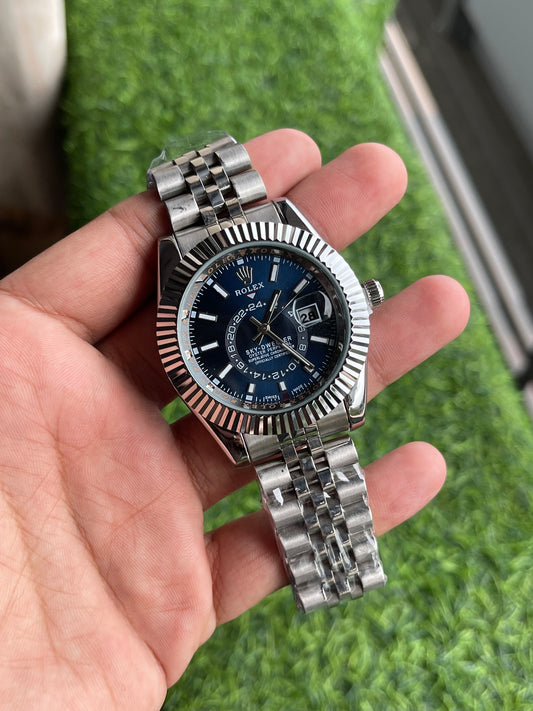 RC RLX Skydweller premium quality chain watch