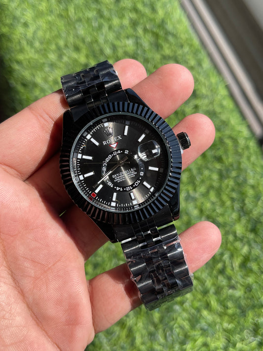 RC RLX Skydweller premium quality chain watch