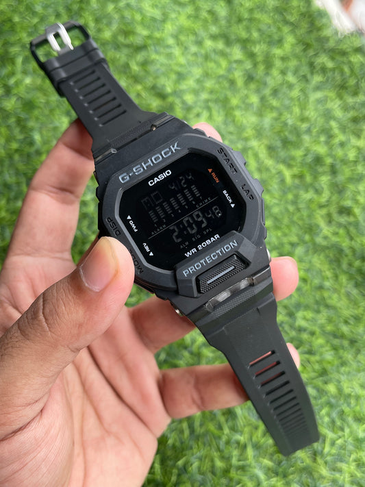 RC X Casiio G-Shok DW-5600BB-1 – All Black Digital Quartz Watch