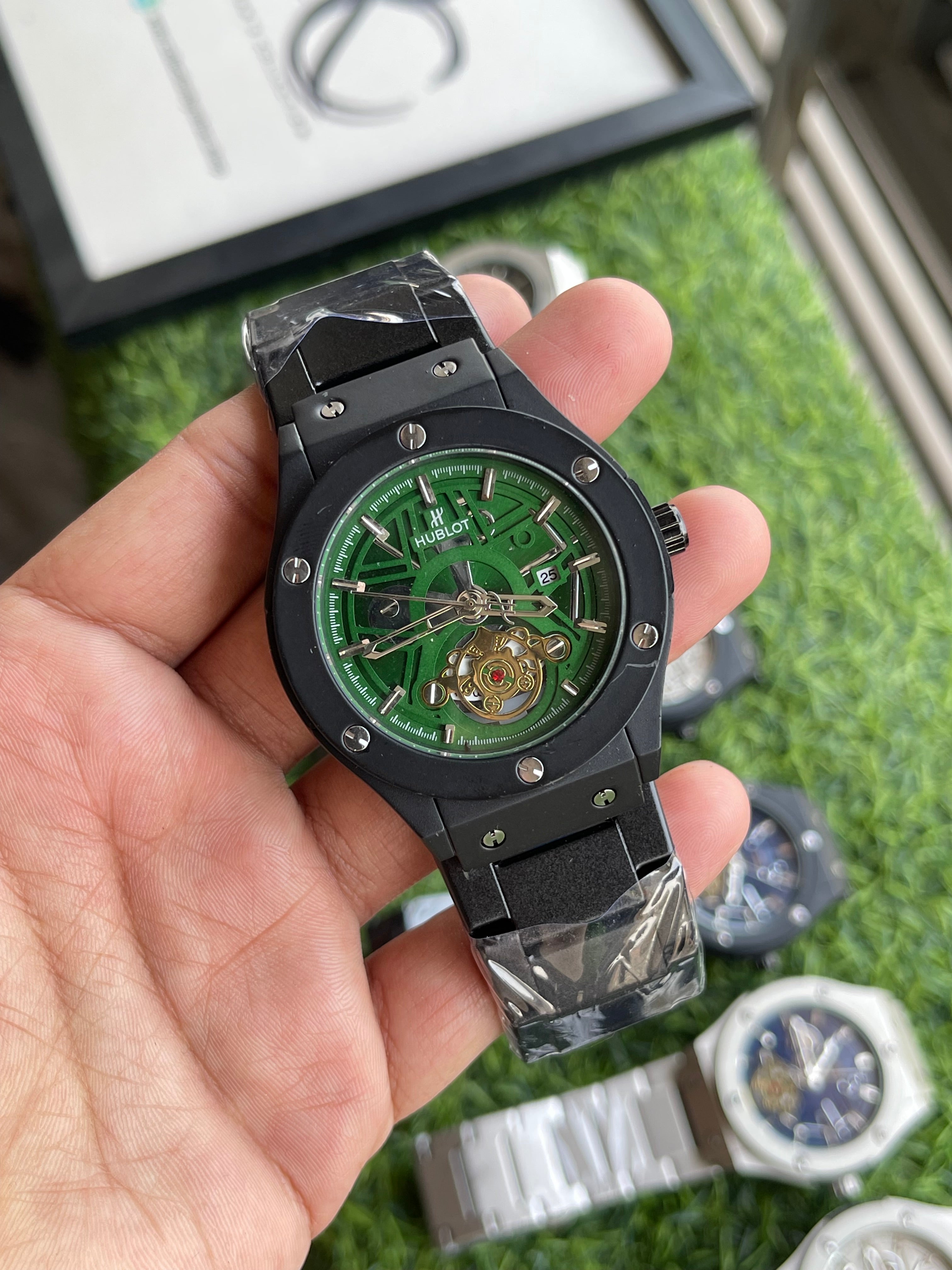 RC Hublt Classic Fusion Skeleton Quartz Collection – Rehan's Collection