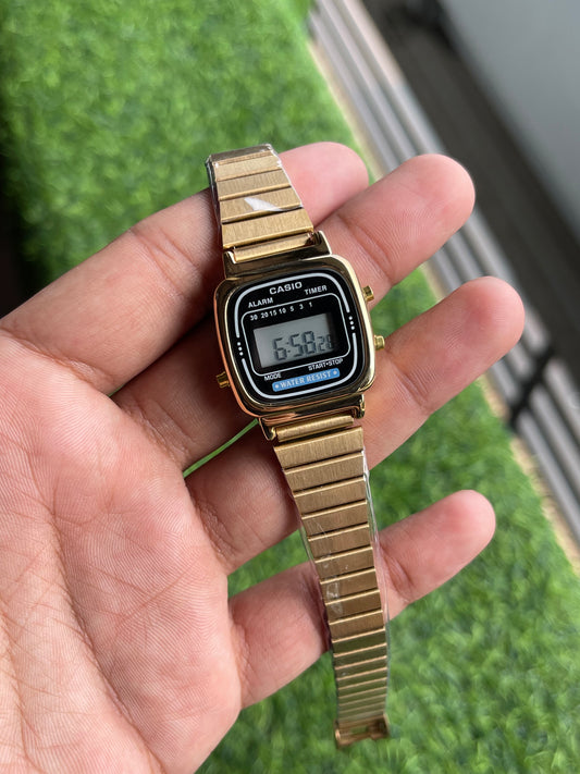 RC Casiio Vintage Digital Watch – Unisex Stainless Steel watch