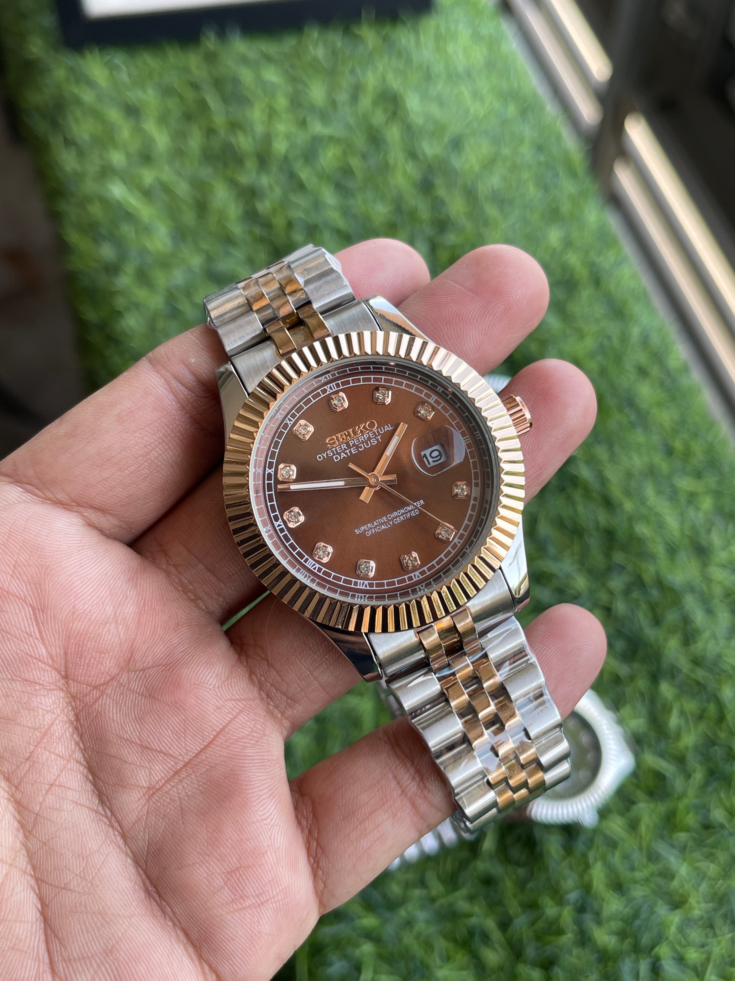 RC Seiiko Royal Bronze Diamond Edition – Rehan's Collection