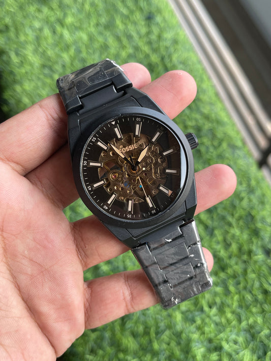 RC Foss*l automatic chain premium watch