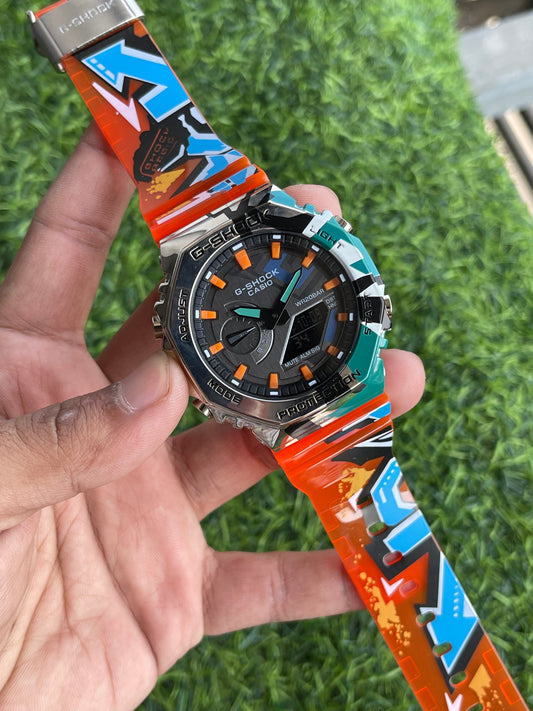 RC G-SHOK Multicolor Limited Edition – Dual Display Sports Watch