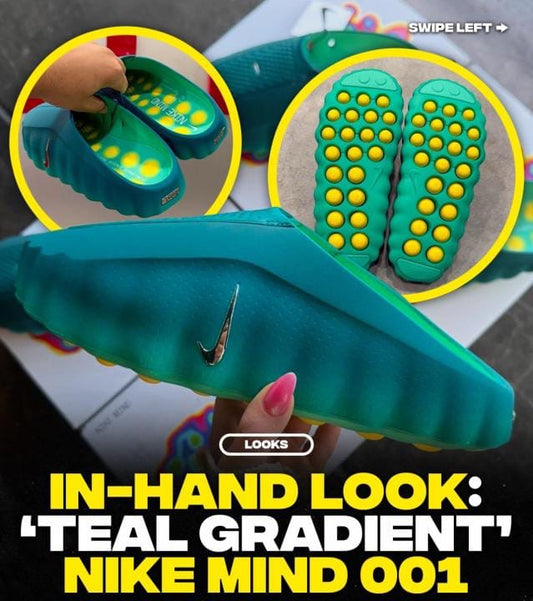 RC Nikee Mind 001 Pregame Mules – Emerald Green