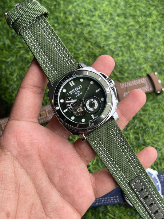 RC X Seiiko 5 Sports Open-Heart Style Watch Collection – Rehan’s Collection
