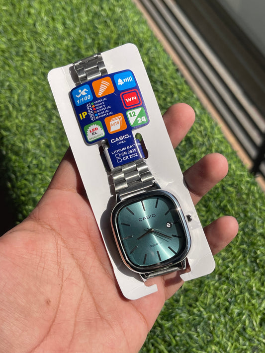 RC Casiio Classic Blue Dial Quartz Watch