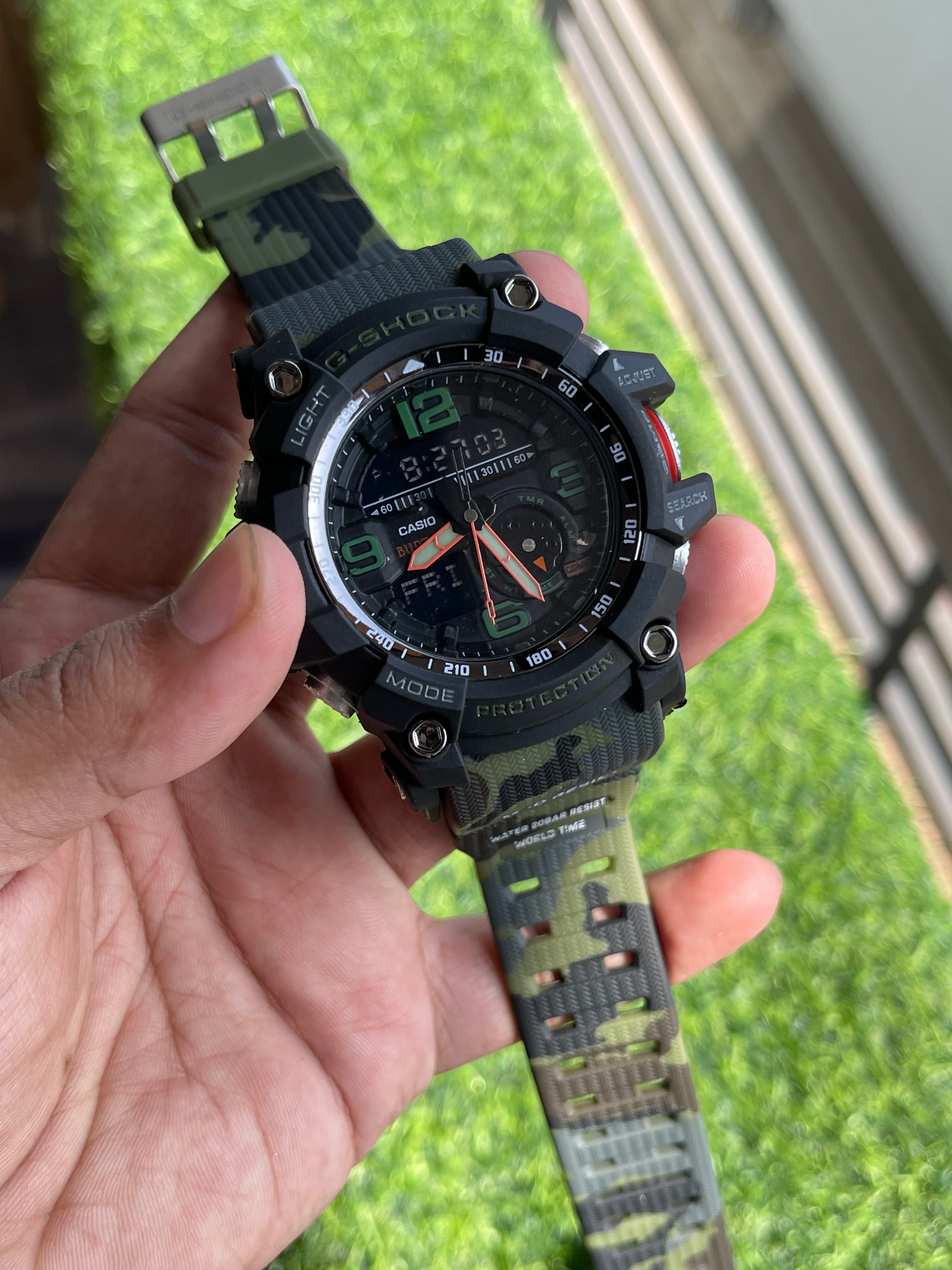 RC G-Shok Dual Display Sport Watch – MUD-MASTER SERIES – Rehan's Collection