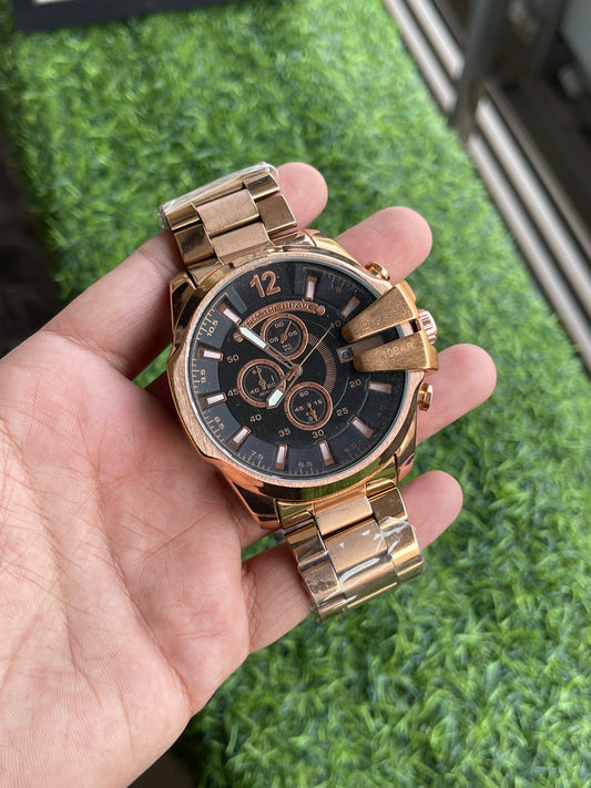 RC Diiesel Mr. Daddy Chronograph – Gold & Black Edition