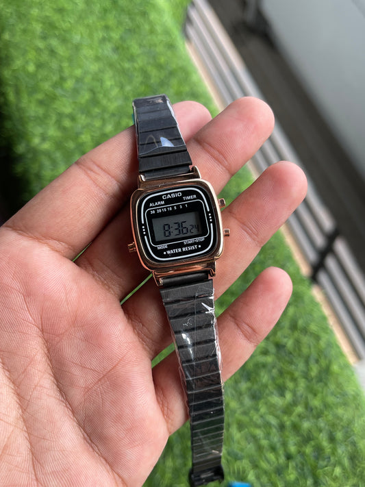 RC Casiio Vintage Digital Watch – Unisex Stainless Steel watch