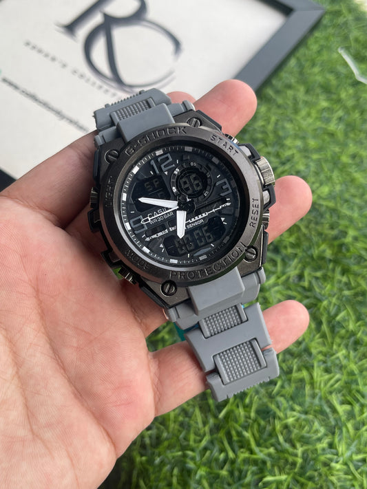 RC X Casiio G-Shock Twin Sensor Analog-Digital Sport Watch