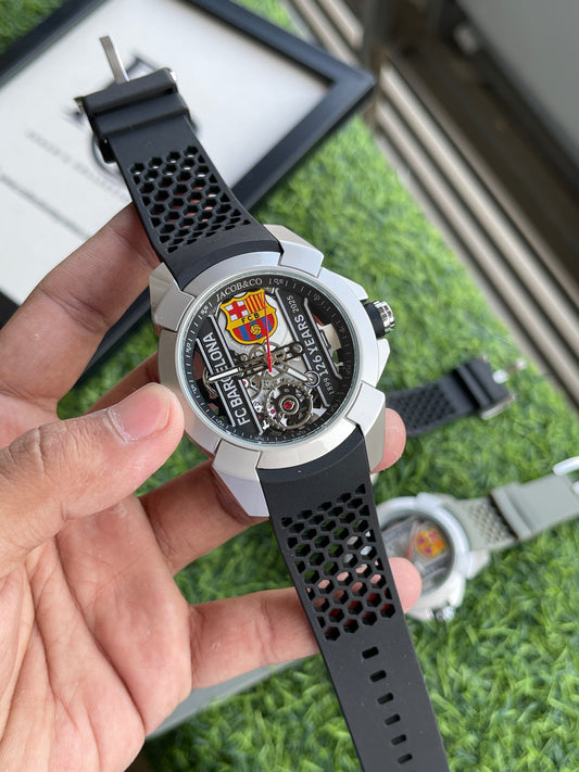 RC Jaacob & Co x FC Barcelona Inspired Watch